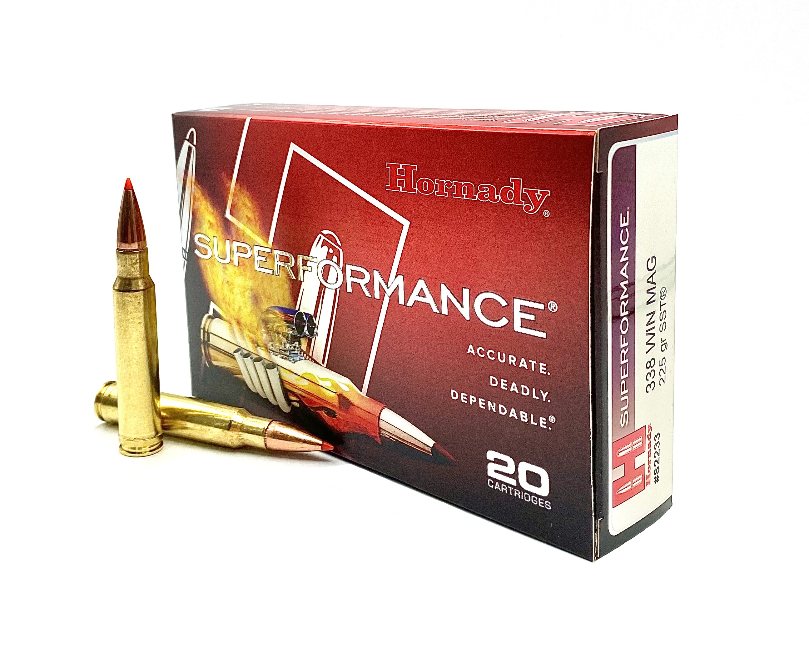 Hornady Superformance 338 Win SST 225gr 14.6g
